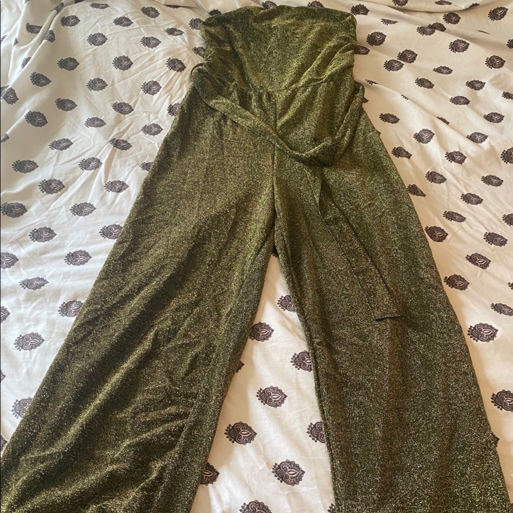 Gold & black jumpsuit